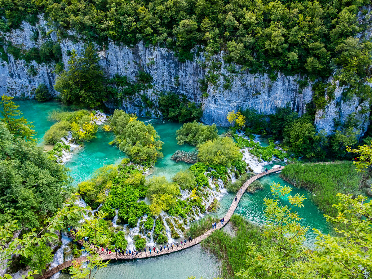 Plitvice Lake Jezioro Plitwickie Croatia