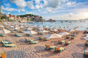 Czarnogóra plaża